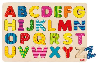 Goki Puzzle ABC układanka alfabet - duże litery