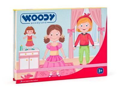 Układanka magnetyczna Ubieranka