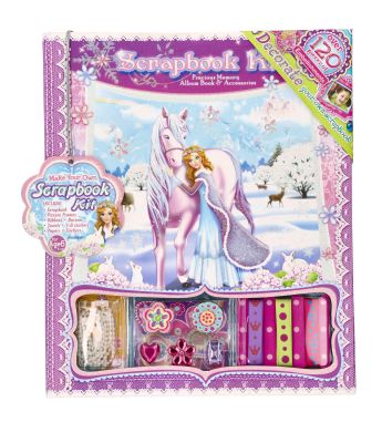 Scrapbook Zimowa Księżniczka - album kreatywny