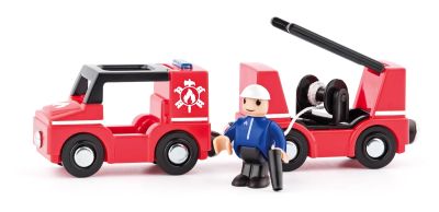 Wóz strażacki z drabiną