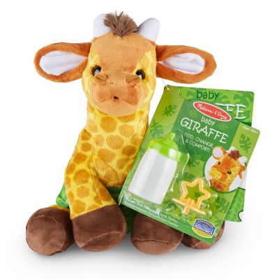 Dziecko żyrafy - przytulanka do karmienia