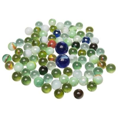 Szklaki Marbles - Szklane kulki 88 szt.