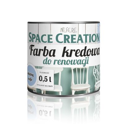 Farba kredowa do renowacji - szafir 0,5l