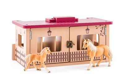 Faunica Drewniana stajnia na 6 stanowisk