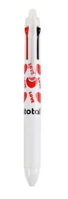 Gel pen 4-kolorowy zmazywalny love 0.5mm