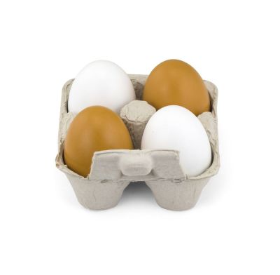 Jajka drewniane XL w wytłoczce
