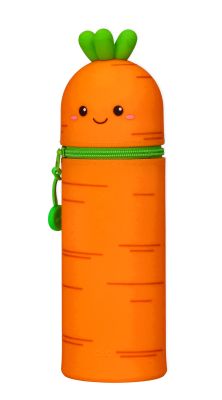 Silikonowy piórnik tuba Marchewka