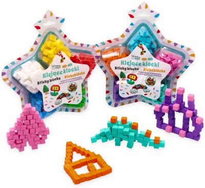Klejące klocki sensoryczne Adam Toys