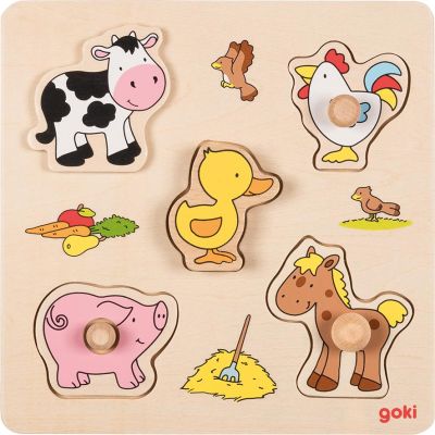 Puzzle zwierzątka Farma