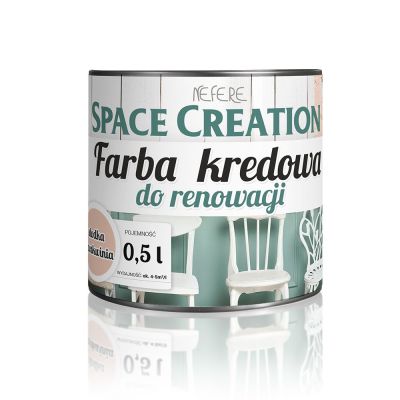 Space Creation farba kredowa - słodka brzoskwinia 0,5l