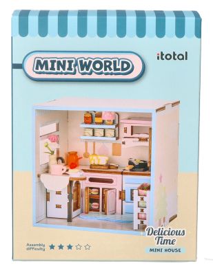 Kuchnia DIY miniaturka do samodzielnego montażu Mini World
