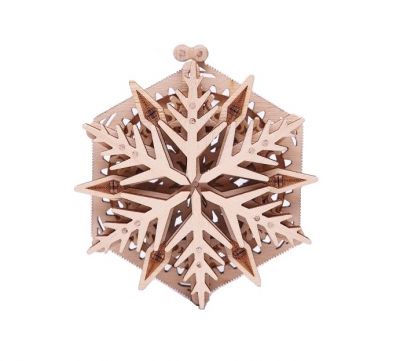 Puzzle 3D śnieżynka