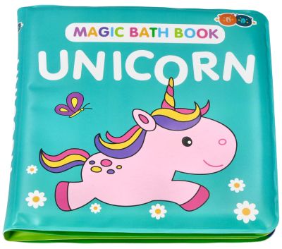 Magiczna kolorowa książeczka do kąpieli z Jednorożcem