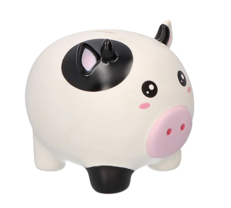 i-total Duża skarbonka Krówka