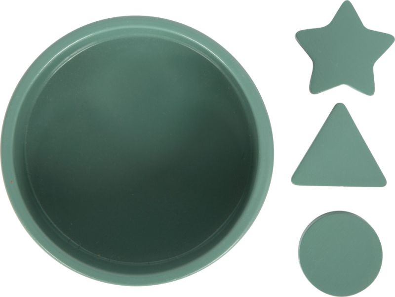 Drewniane miseczki do sortowania Montessori