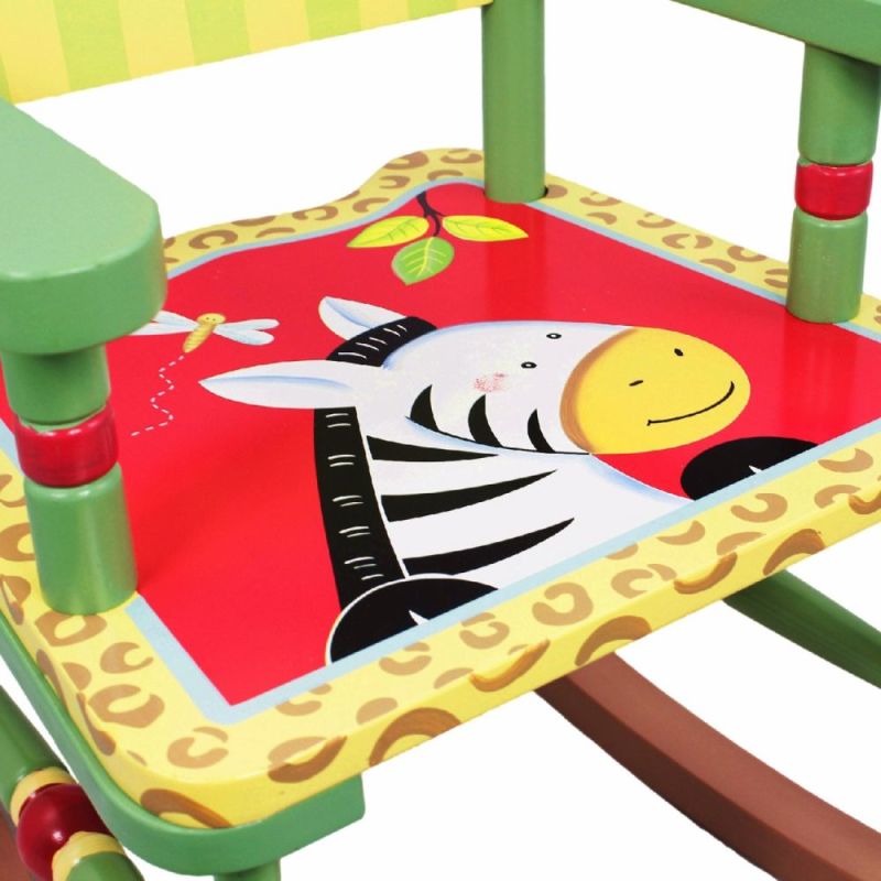 Krzesło fotel na biegunach Słoneczne Safari-drobne rysy