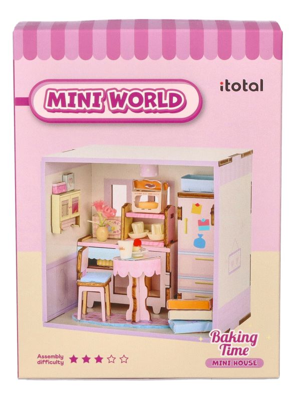 Miniaturowa kuchnia do samodzielnego składania DIY