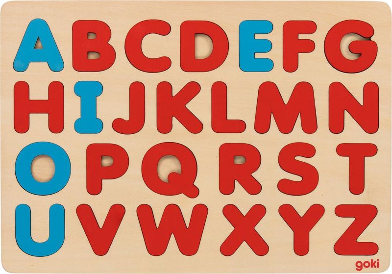 Goki Puzzle alfabet Montessori