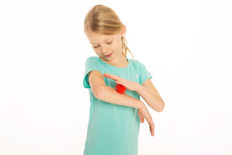 Fasolka sensoryczna do masażu Niebieska