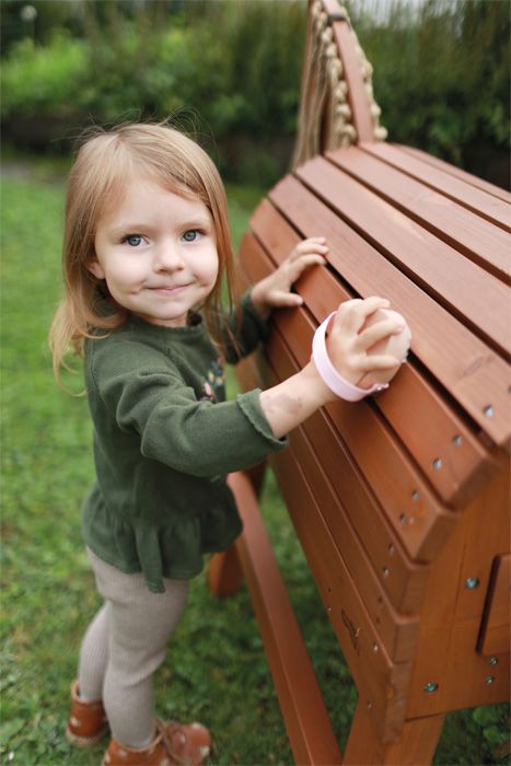 Zestaw do pielęgnacji hobby horsa w czerwonej torbie