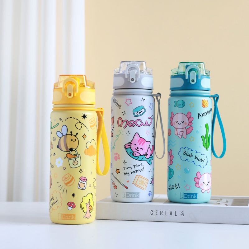 i-total Bidon na napoje z tritanu 750 ml Cat lovers