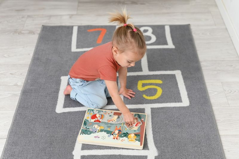 Puzzle dźwiękowe instrumenty