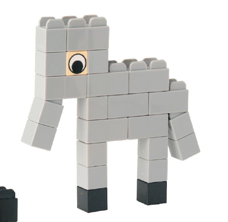 Mały Architekt - zestaw 350 klocków edukacyjnych