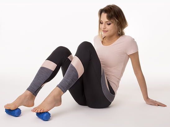 TULLO fizjo Wałek do masażu Niebieski 