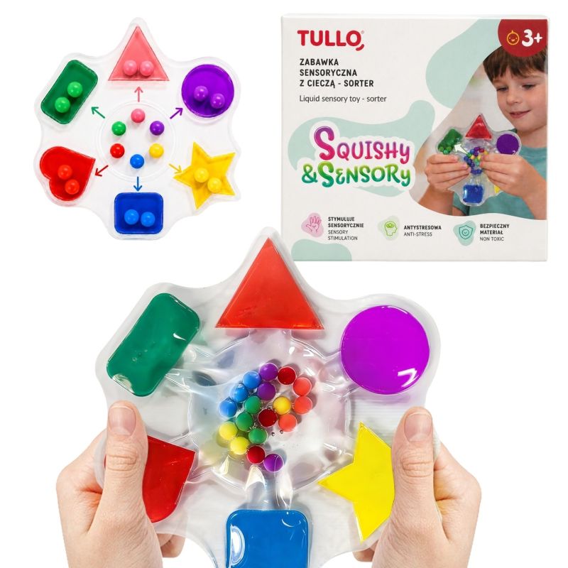 Gniotek sensoryczny z sorterem