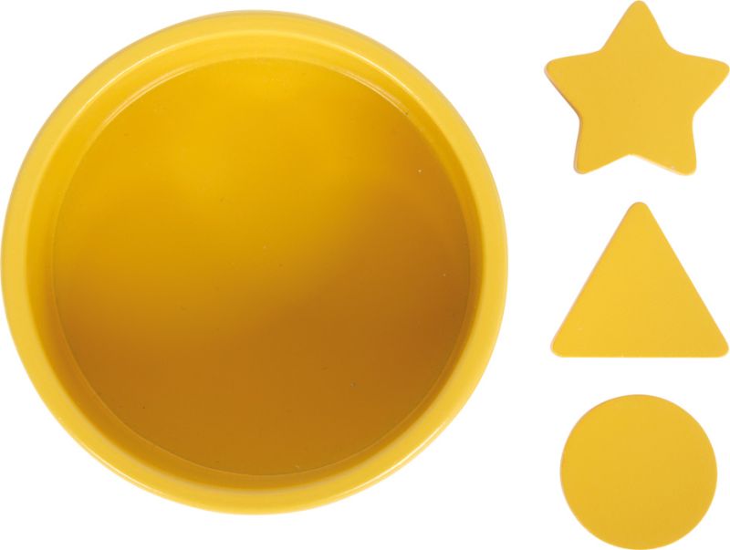 Drewniane miseczki do sortowania Montessori