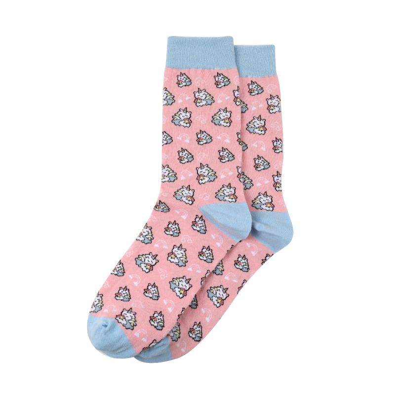 Skarpetki bawełniane z jednorożcem