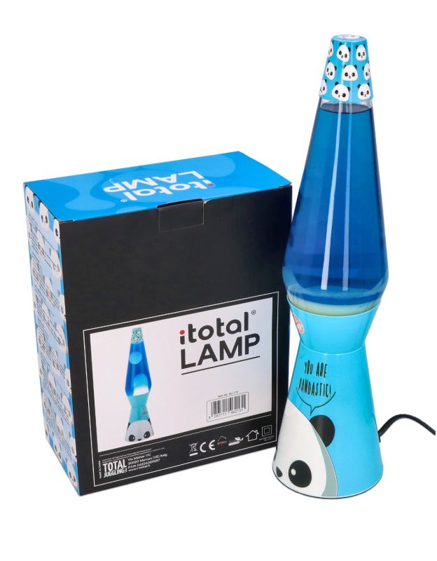 Magmowa lampa stołowa Panda