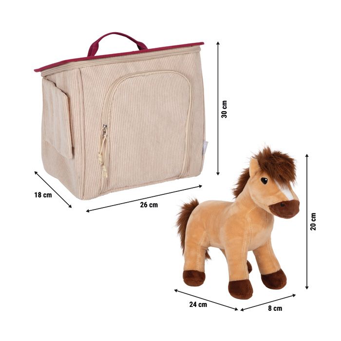Mały Kucyk w Torbie ze stajnią i akcesoriami