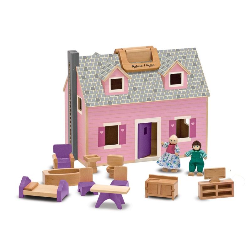 Domek dla lalek drewniany składany Melissa&Doug