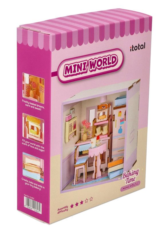 Miniaturowa kuchnia do samodzielnego składania DIY