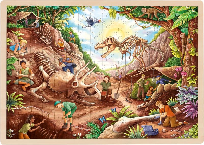 Puzzle Dinozaury 192 elementy 