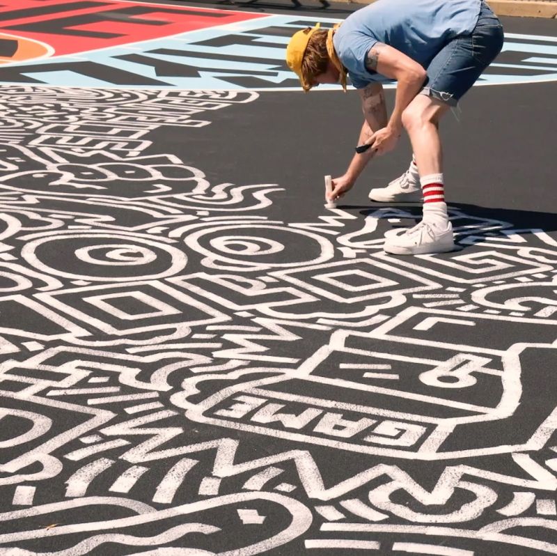 Komplet klocków magnetycznych, motyw artystyczny Tiny&Mighty