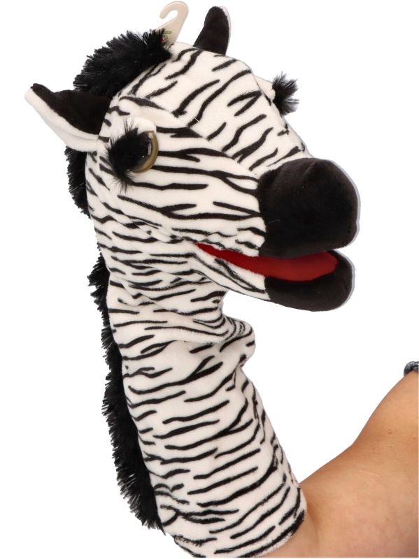 Pacynka na dłoń Zebra pluszowa