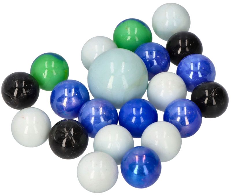 Szklaki Szklane kulki 21 szt. - Marbles