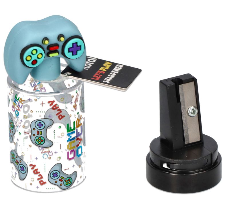 Temperówka z pojemnikiem 1szt, różne wzory