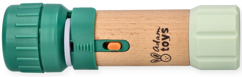 Latarka z projektorem slajdów