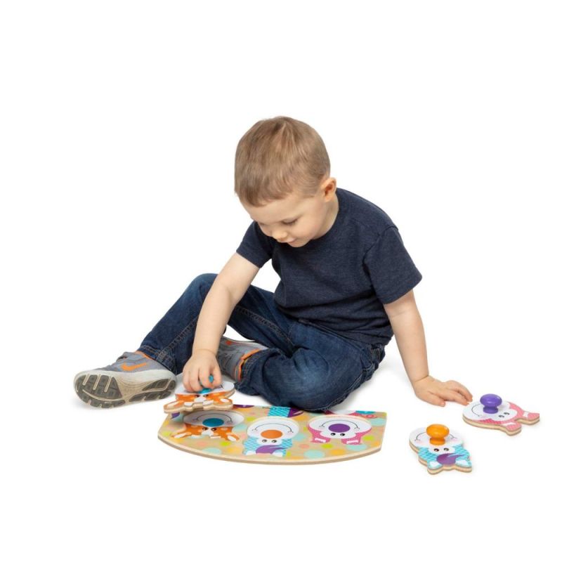 Duże drewniane puzzle – Farma