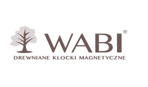 Drewniano-magnetyczne klocki WABI, 40 elementów