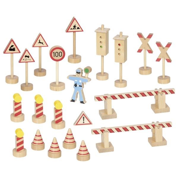 GOKI zestaw znaków drogowych i kolejowych