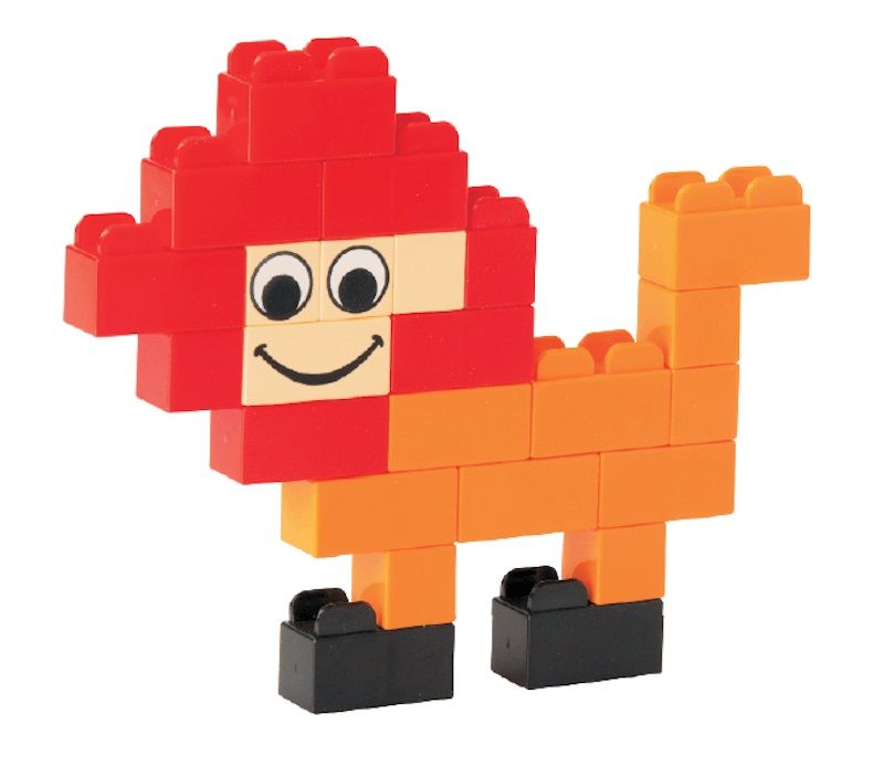 Mały Architekt - zestaw 350 klocków edukacyjnych