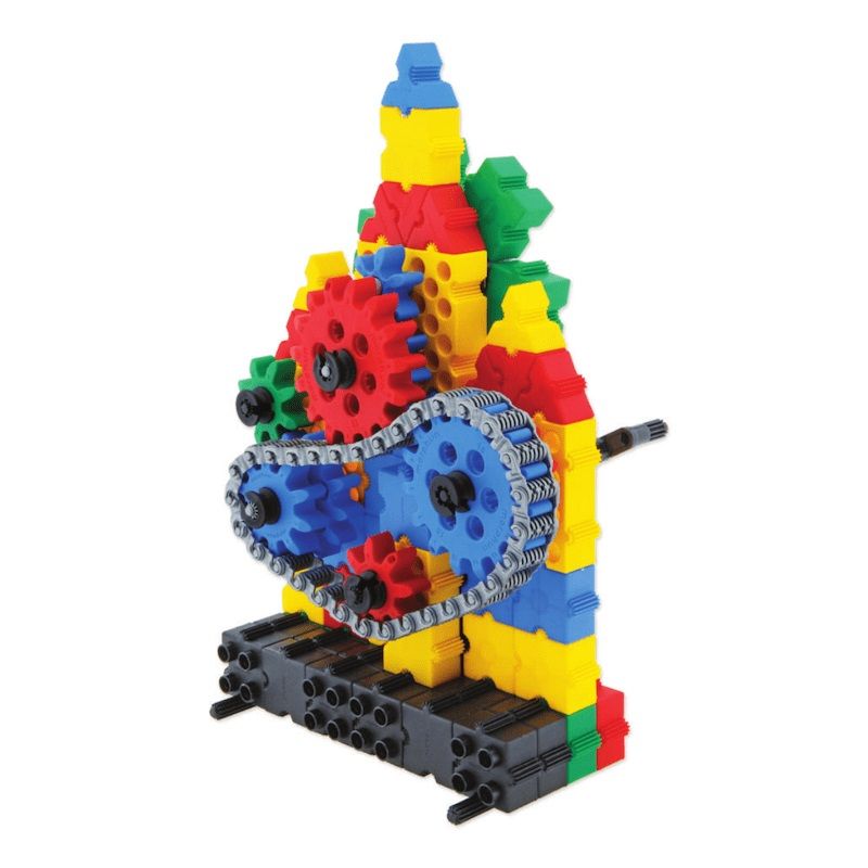 Zestaw klocków i kół zębatych, Morphun 320 elementów