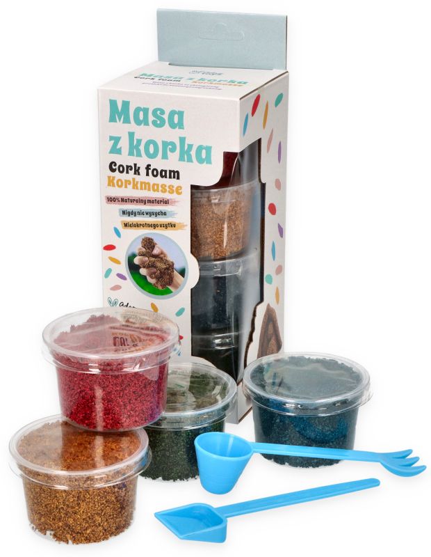 Masa z korka korkolina sensoryczna Adam Toys