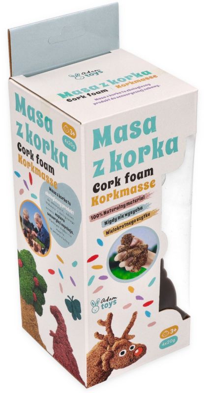 Masa z korka korkolina sensoryczna Adam Toys