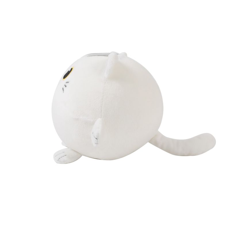 Pluszowy gniotek - piłeczka Biały kociak