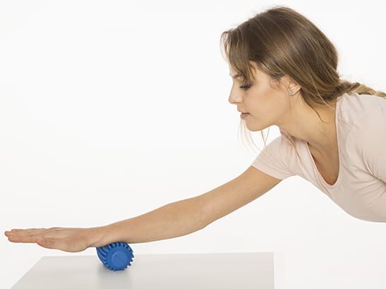 TULLO fizjo Wałek do masażu Niebieski 